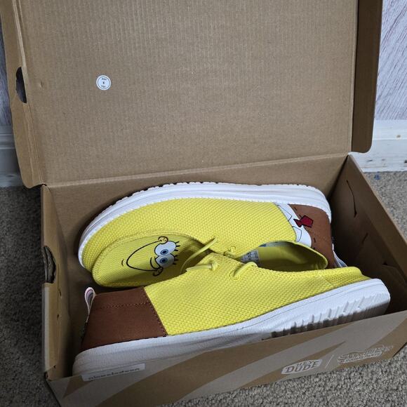 Hey Dude Wendy Funk SpongeBob Shoes Women’s 8 NWTNew in box - Picture 10 of 10
